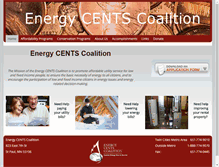 Tablet Screenshot of energycents.org